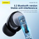 Foneng Bluetooth Fülhallgató TWS BL152 ANC+ENC zajszűrő fekete