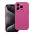 Szilikon 2mm tok iPhone 16 Pro rózsaszín