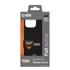 Etui SBS Full Active D3O iPhone 16 Pro tok - fekete