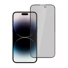 iPhone 16 Plus fekete Privacy üvegfólia