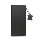 Bőr fliptok Pro IPHONE 16 fekete tok