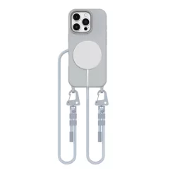   Tech-protect Magnecklace Magsafe Iphone 16 Pro Crayon Grey Tok