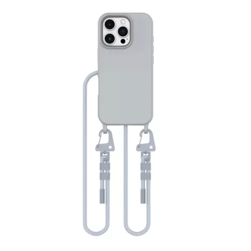 Tech-protect Magnecklace Magsafe Iphone 16 Pro Crayon Grey Tok