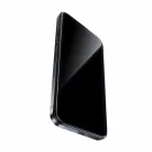 Benks edzett üveg Glass Warrior Privacy üvegfólia iPhone 16/15/14 Pro fekete