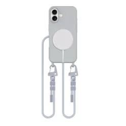   Tech-protect Magnecklace Magsafe Iphone 16 Crayon Szürke Tok