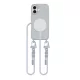 Tech-protect Magnecklace Magsafe Iphone 16 Crayon Szürke Tok