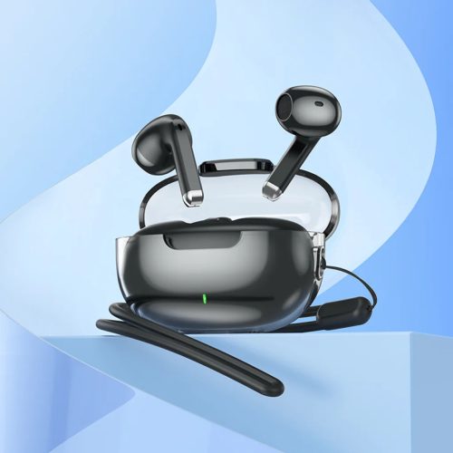 Borofone TWS Bluetooth Fülhallgató BW46 Ice flake fekete