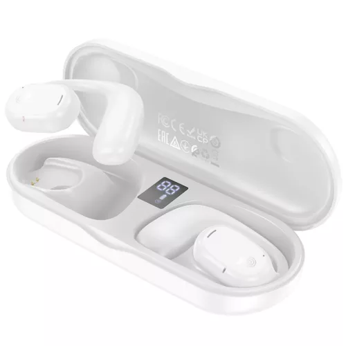 Borofone TWS Bluetooth fülhallgató BW41 Prestige Fehér