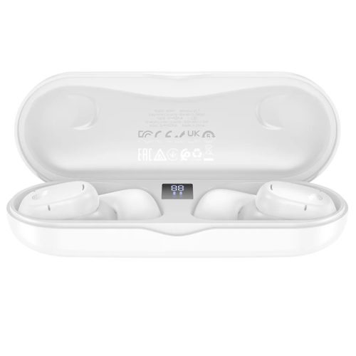 Borofone TWS Bluetooth fülhallgató BW41 Prestige Fehér