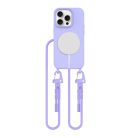 Tech-protect Magnecklace Magsafe Iphone 14 Pro Lavender Tok