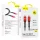Blavec Cable Raptor fonott - Type C to Type C - PD 60W 3A 0,5 méter (CRA-CC3BR05) fekete-piros