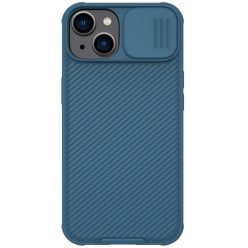   Nillkin CamShield Pro Case iPhone 14 Plus Armored Cover Camera Protector Blue
