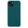Nillkin Qin Leather Pro iPhone 14 Plus tok Kamera Fedél Tok Fliptok Zöld
