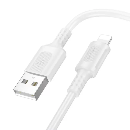 Borofone BX111 Feliz - USB Type-C kábel - 3A 1 méter fehér