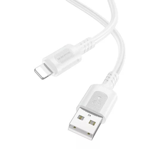 Borofone BX111 Feliz - USB Type-C kábel - 3A 1 méter fehér