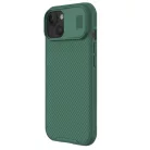 Nillkin CamShield Pro mágneses tok iPhone 15 Plus-hoz kamera védelemmel - Zöld