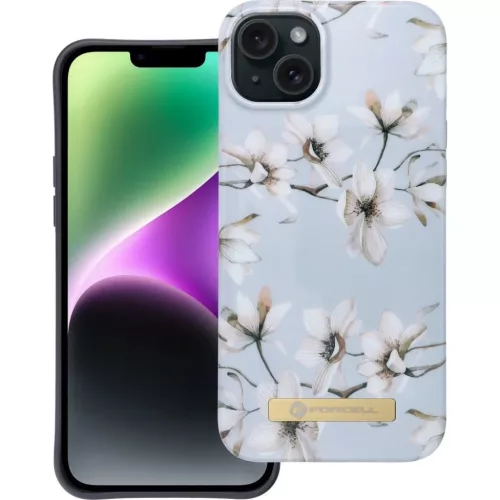 FORCELL F-PROTECT Mirage tok kompatibilis MagSafe IPHONE 14 Plus tavaszi virágokhoz