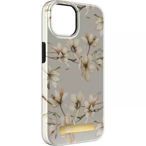 FORCELL F-PROTECT Mirage tok kompatibilis MagSafe IPHONE 14 Plus tavaszi virágokhoz