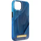 FORCELL F-PROTECT Mirage tok MagSafe kompatibilis IPHONE 14 Plus-hoz, kék madár