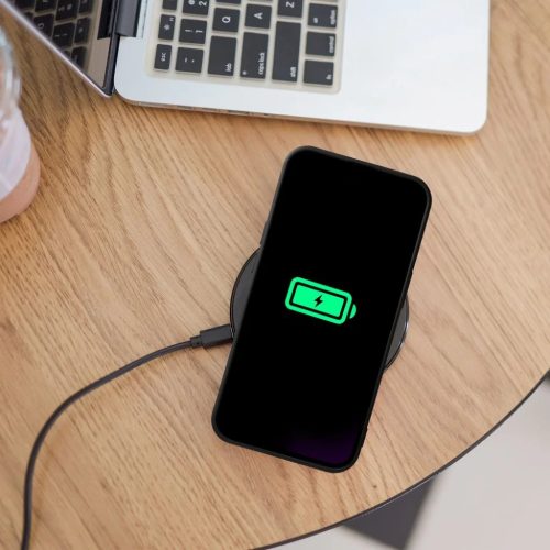 SILICONE MAG COVER tok kompatibilis MagSafe technológiával IPHONE 15 Pro Max fekete