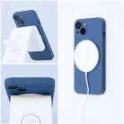 SILICONE MAG COVER tok kompatibilis MagSafe technológiával az iPhone 16 Pro készülékhez, kék