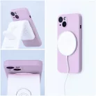 SILICONE MAG COVER tok MagSafe kompatibilis IPHONE 16 Plus rózsaszín