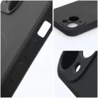 SILICONE MAG COVER tok kompatibilis MagSafe technológiával IPHONE 7 / 8 / SE 2020 / SE 2022 fekete