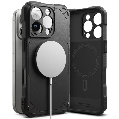 Ringke Rugged Gear Magnetic Magsafe Iphone 16 Pro Fekete Tok