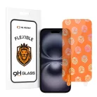 Tel Protect Legjobb Hajlékony Hibrid Edzett Üveg iPhone 16 Plus üvegfólia