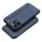 RAZOR fliptok iPhone 16 Pro kék tok