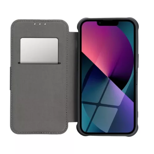 RAZOR fliptok iPhone 16 Pro kék tok
