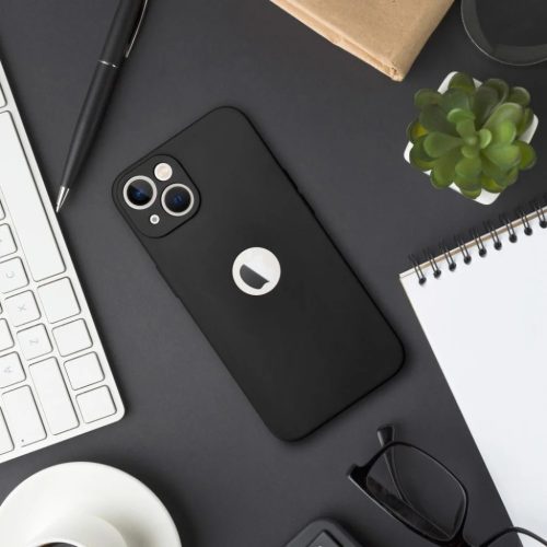 SOFT tok iPhone 15 Pro Max fekete tok