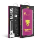 OG Premium üveg - iPhone 15 Pro fekete üvegfólia