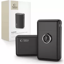   Tech-Protect KLR200 Fém Keyless RFID jelblokkoló tok fekete blokkoló