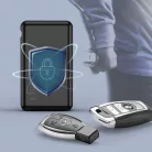 Tech-Protect KLR200 Fém Keyless RFID jelblokkoló tok fekete blokkoló