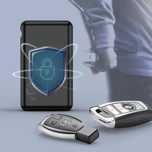 Tech-Protect KLR200 Fém Keyless RFID jelblokkoló tok fekete blokkoló