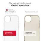 FORCELL F-PROTECT Hosszan tartó vékony tok iPhone 15 Plus átlátszó tok