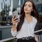CLEAR 2 mm tok SAMSUNG Galaxy A54 5G-hez (kameravédelem) átlátszó tok