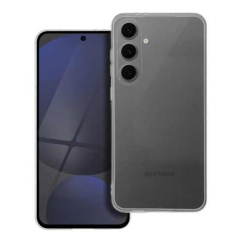 ÁTLÁTSZÓ tok 2 mm-es BOX SAMSUNG S24 FE-hez átlátszó tok