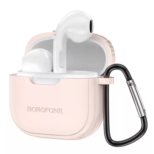 Borofone TWS Bluetooth Fülhallgató BW29 Charm Pink