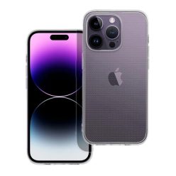   ÁTLÁTSZÓ tok 2 mm iPhone 14 Pro (kameravédelem) átlátszó tok