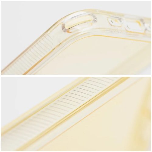 MATRIX CLEAR tok iPhone 14 Pro sárga tok