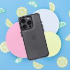 MATRIX CLEAR tok IPHONE 13 fekete tok