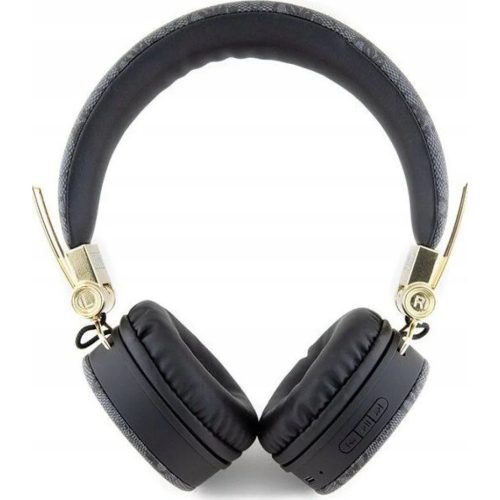 Guess PU Leather 4G Metal Logo BT5.3 sztereó fejhallgató fekete