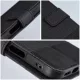 GOMMA fliptok iPhone 16 Pro fekete tok