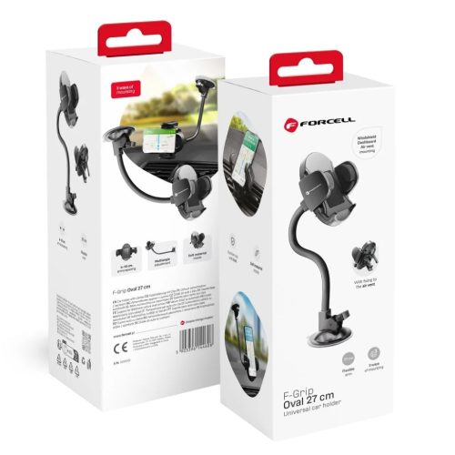 FORCELL autós tartó - OVAL ívvel 27 cm