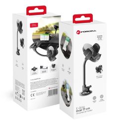 FORCELL autós telefontartó - OVAL ívelttel, 17 cm-es