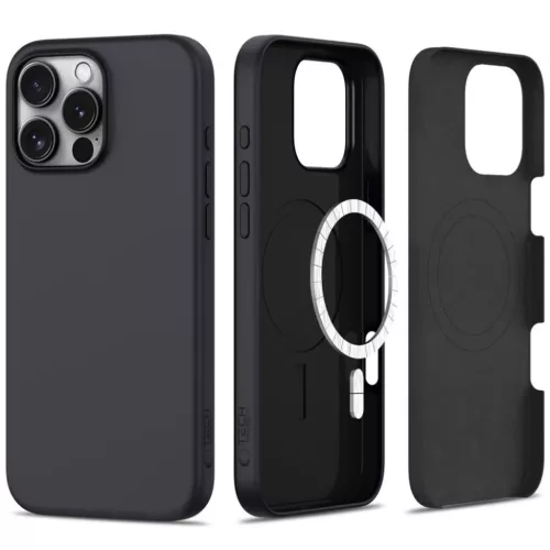 Tech-protect Szilikon Magsafe Iphone 16 Pro Fekete Tok