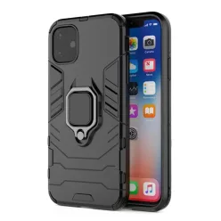 Ring Armor tok iPhone 16 Plus fekete