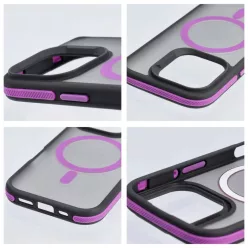 NEO fliptok iPhone 16 Plus kompatibilis MagSafe lila tok